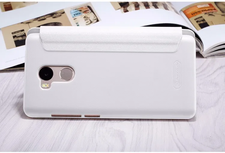 Чехол для xiaomi redmi 4/4 Pro/redmi 4 Prime подлинный NILLKIN блестящий чехол-флип чехол Кожаный чехол для xiaomi redmi 4/4 Pro/4 Prime