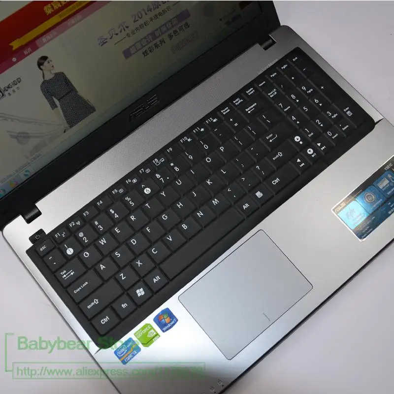 Силиконовая защита для клавиатуры ноутбука кожного покрова для Asus GL552JX S500C D555Y V505L FX-PRO G51 G53 G60 G72 G73 G550 G551 G57 G58JM