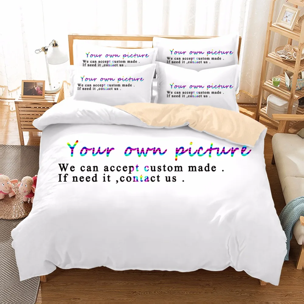 Изысканные 3D мультфильм постельное белье с изображением единорога комплект