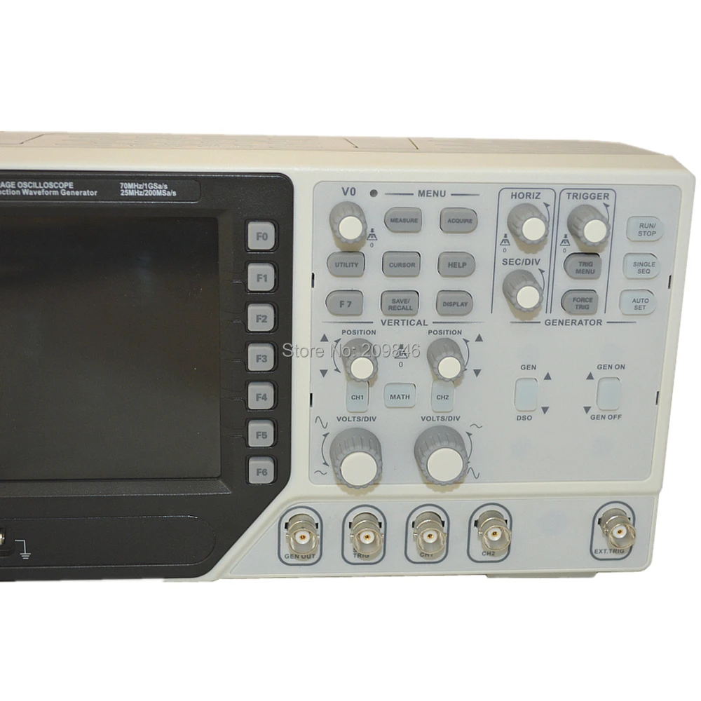 H205 Hantek dso4072c 2 канальный цифровой осциллограф 1 канал произвольные/Функция