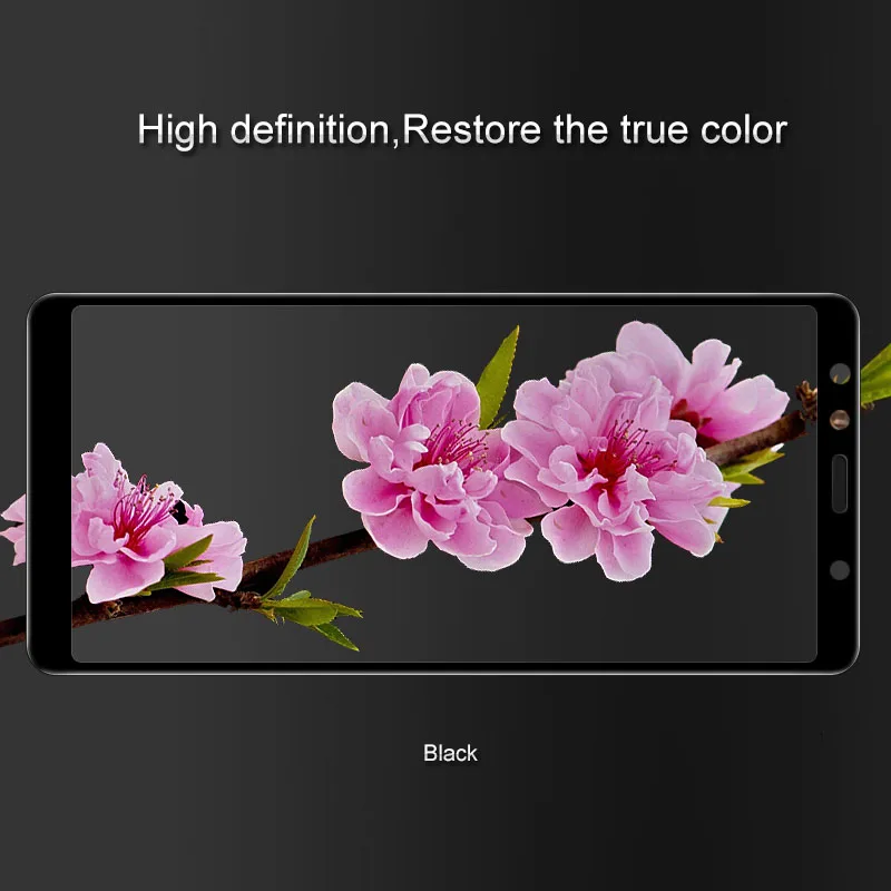 Полное покрытие Защитное стекло для Samsung Galaxy A7 2018 защитное закаленное SM A750F защита