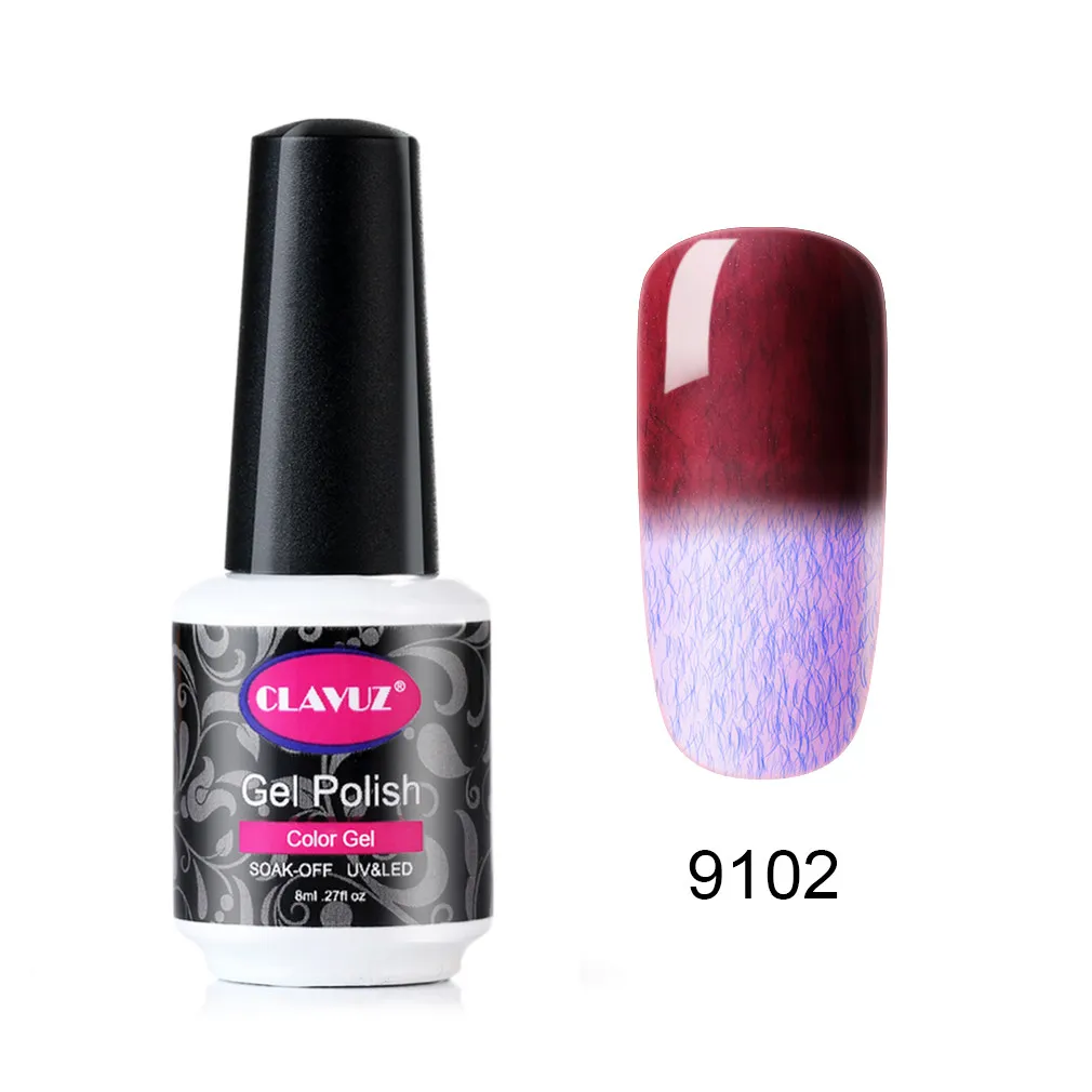Светодиодная лампа для ногтей CLAVUZ термо-Гибридный лак с эффектом замачивания и