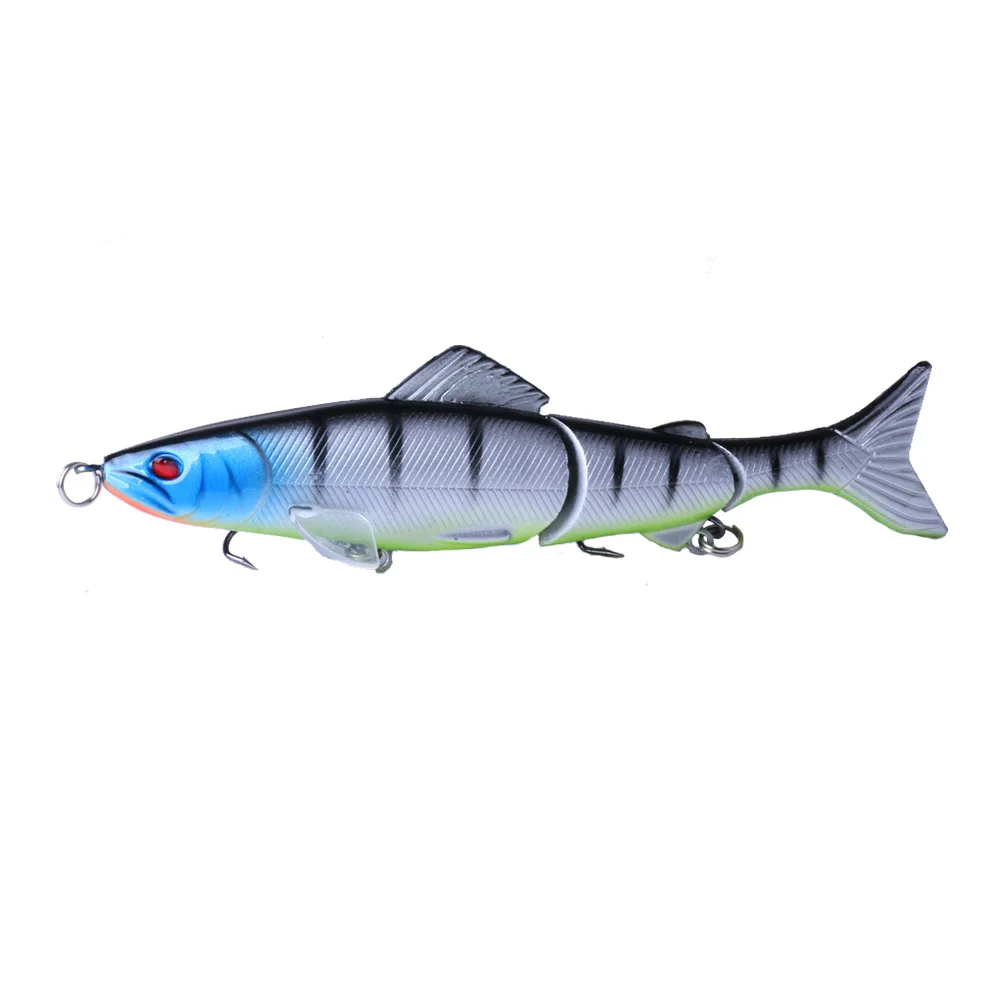 007 1 шт. приманка для рыбной ловли Minnow 125 мм 19 г Мульти шарнирные секции кренкбейт искусственная жесткая приманка басовый Троллинг Щука инструменты для ловли карпа - Цвет: 007