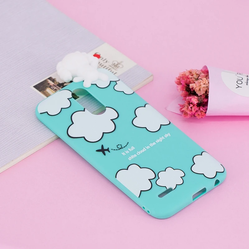 sFor Coque LG K10 2017 Case X400 M250 M250N 3D Cartoon Cat Panda Soft Silicon TPU Back Cover For LV5 EU Version |