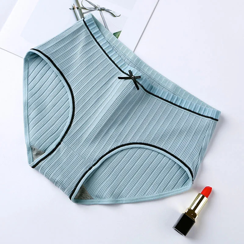 Нижнее белье 3 шт./лот женские трусики для девочек большие размеры с резьбой