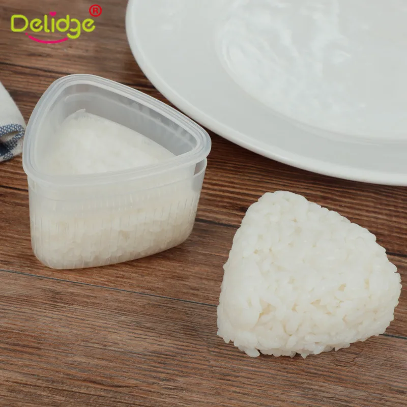 Delidge 2 шт./набор треугольная форма для суши из пищевого пластика|sushi tools|rice sushisushi mold