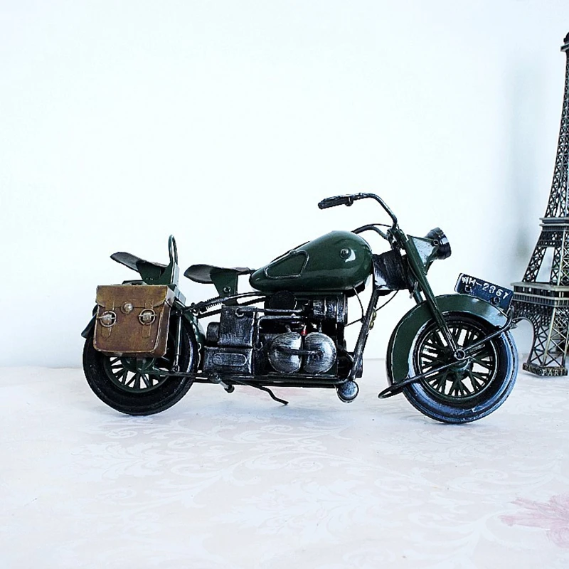 Жести Старинные Коллекция Мотоциклов Железо Витрина Поделки Ручной Работы
