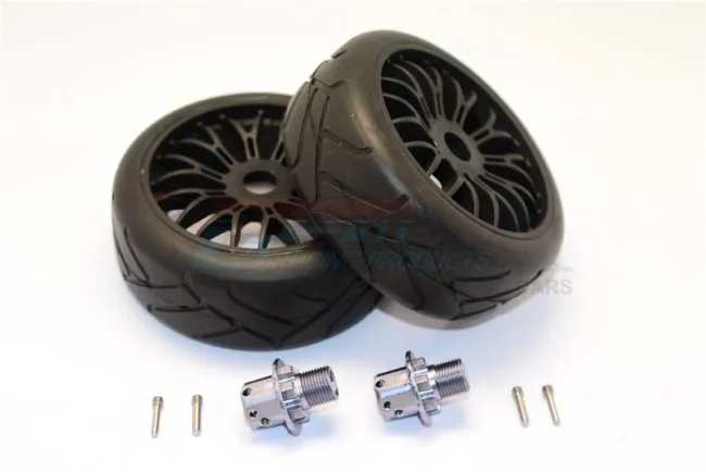 1/8 ARRMA RC TYPHON/SENTON 6S BRUSHLESS CAR ALLOY 13MM HEX ADAPTERS+RUBBER RADIAL TIRES WITH PLASTIC WHEELS-SET ARR88910/2 | Игрушки и