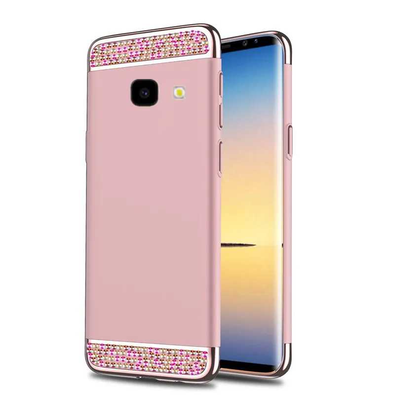 Блестящий Кристальный чехол для Samsung Galaxy S8 S9 J6 Plus SM-610F противоударный J4 J7 Core