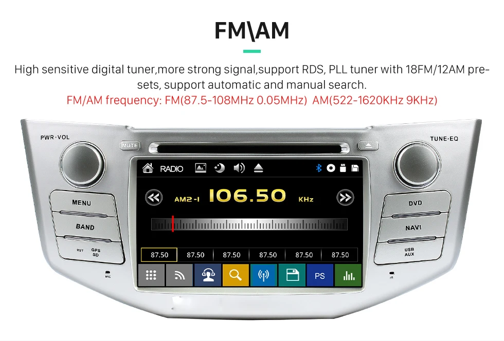7 &quotавтомобильный DVD плеер с GPS (опционально) CANBUS BT/TV USB/SD аудио Радио стерео