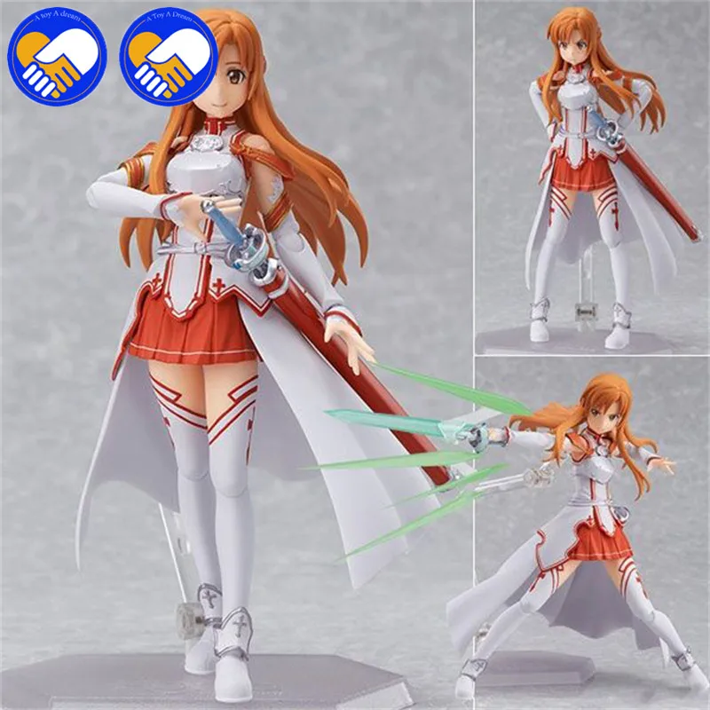 Аниме Figma 264 Sword Art Online II kiito ALO ver. ALOver Kirigaya Kazuto ПВХ фигурка Коллекционная модель