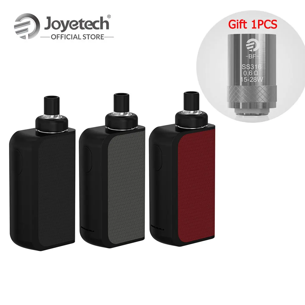 Оригинал Joyetech eGo Aio Box Kit подарок 1 шт. 0.6ohm BF SS316 катушка встроенный 2100 мАч
