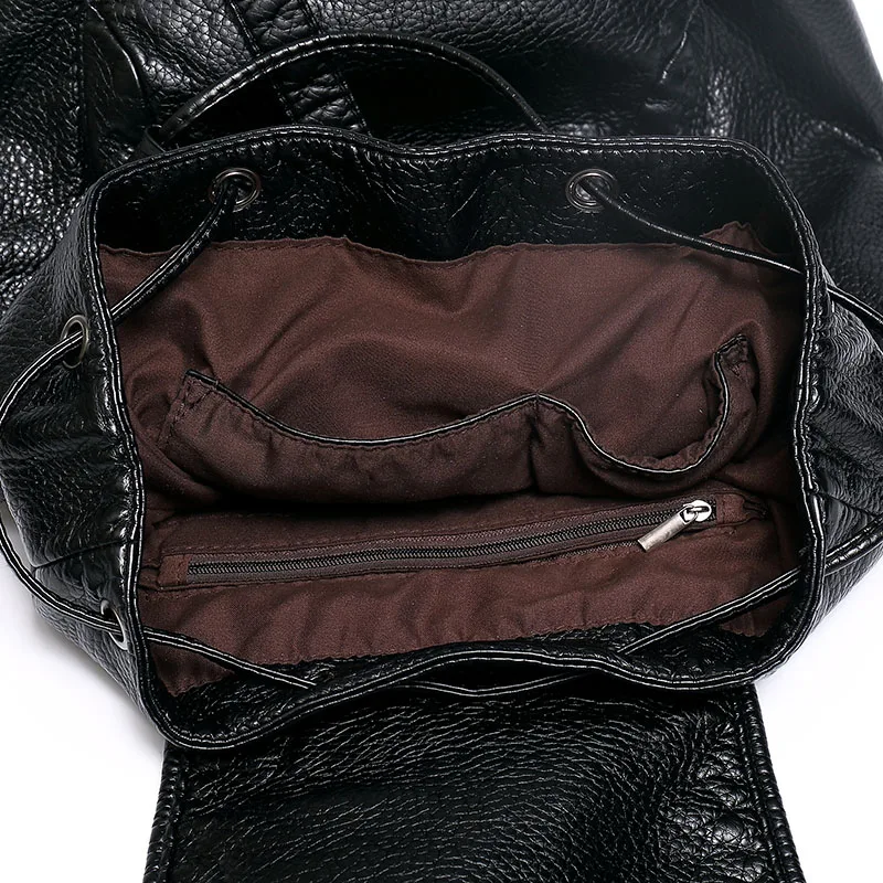2018 высококачественные кожаные рюкзаки из состаренной кожи сумка школьные для