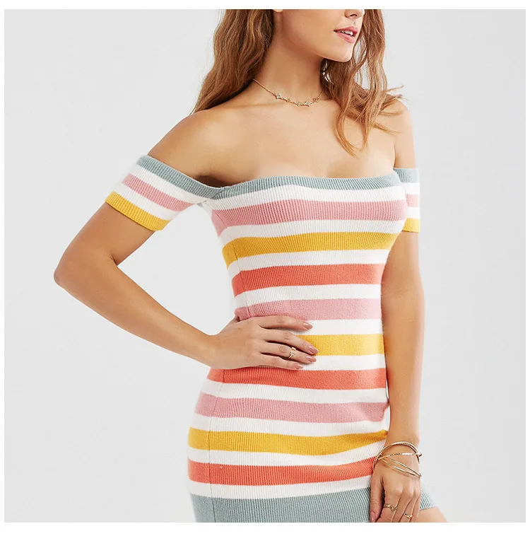 2018 летнее новое платье на одно плечо европейский и американский сексуальный