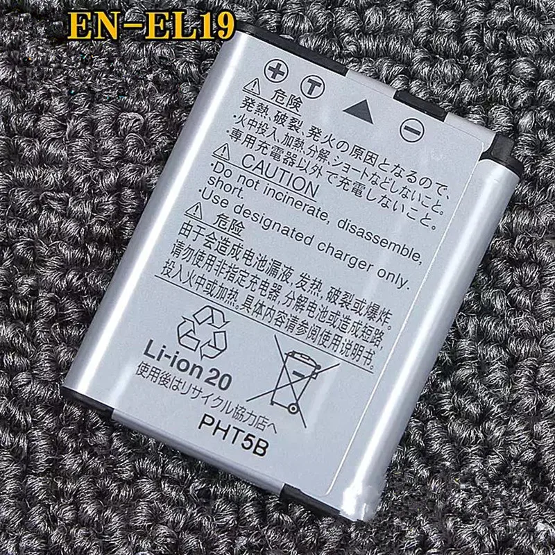 EN-EL19 RU EL19 ENEL19 Цифровая камера Аккумулятор для Nikon Coolpix S2600 S2700 S3100 S3500 S4100 S4150 S4400 S5200