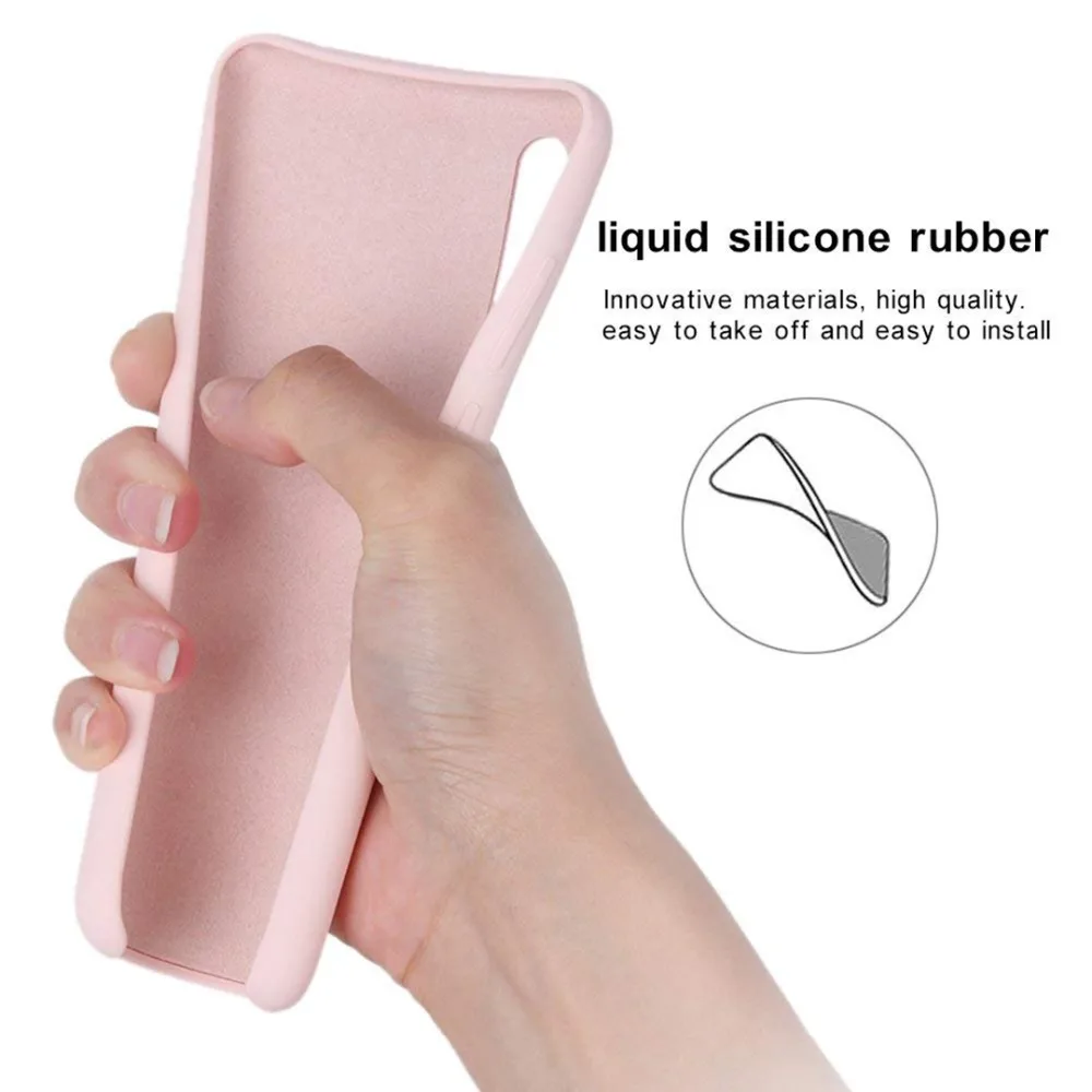 Для Huawei Mate 10 Lite силиконовый Официальный Оригинальный чехол для жидкий защитный