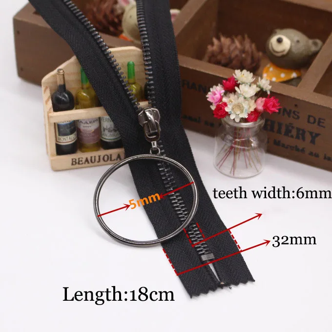 Черная джинсовая юбка с карманами 2 шт. металлическая застежка-молния для шитья