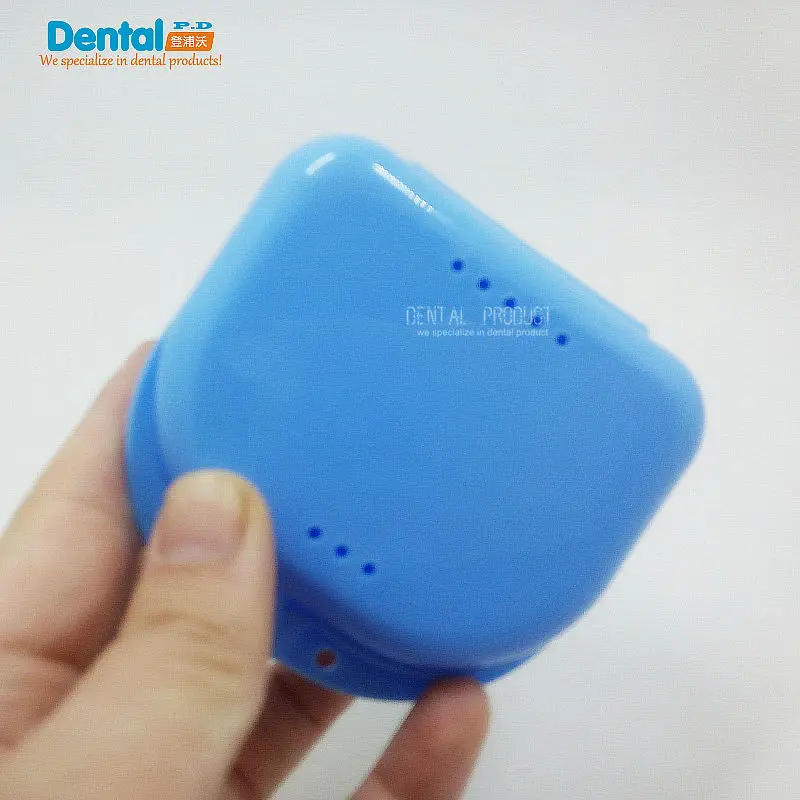 Новинка 2016 2 шт. коробка для зубных протезов с отверстиями стоматологические
