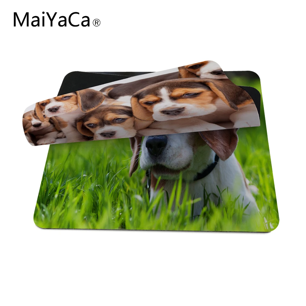 MaiYaCa Beagle Puppies картинки милые горячие настольные коврики для компьютерной мыши