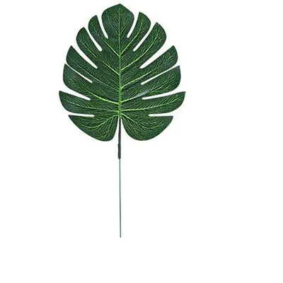 Фламинго Подарочная сумка тропический лист день рождения Лето Luau свадьба ребенок девичник вечерние украшения стола - Цвет: 1 piece leaf
