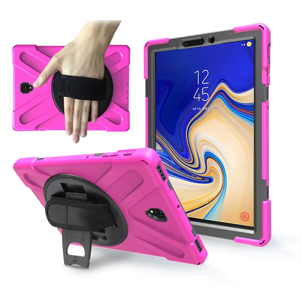 

Чехол-броня для Samsung Galaxy Tab S4 10,5 SM-T830 T835, чехол-подставка с поворотом на 360 градусов для Samsung T830 T835