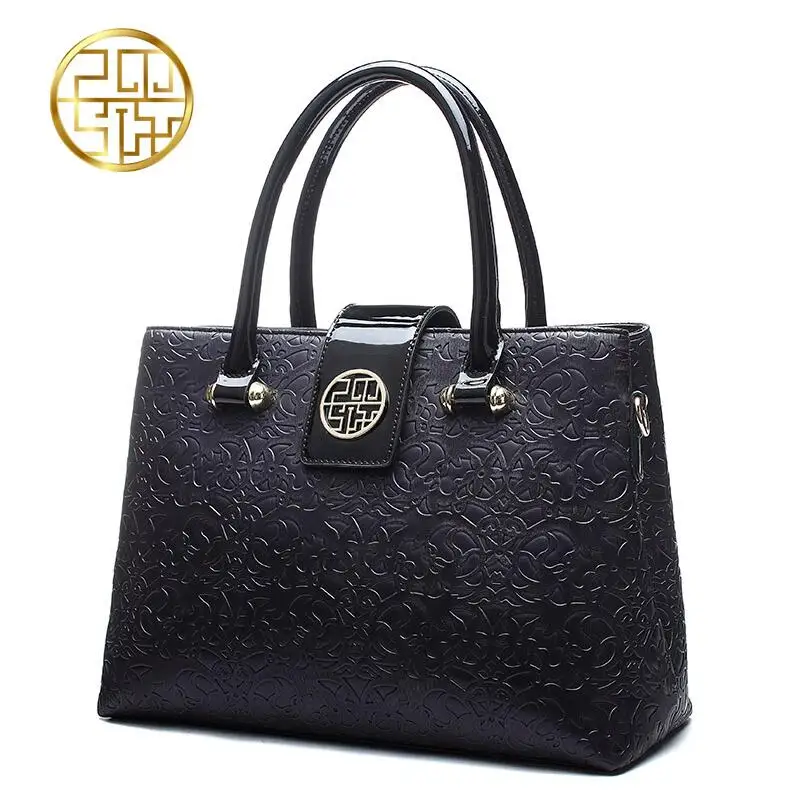 Pmsix 2016 Новая модная сумка мессенджер китайская с тиснением|embossed handbag|fashion handbaghandbags