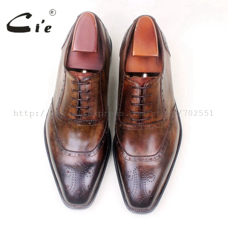 Медальон с квадратным носком goodyear мужские туфли ручной работы из натуральной