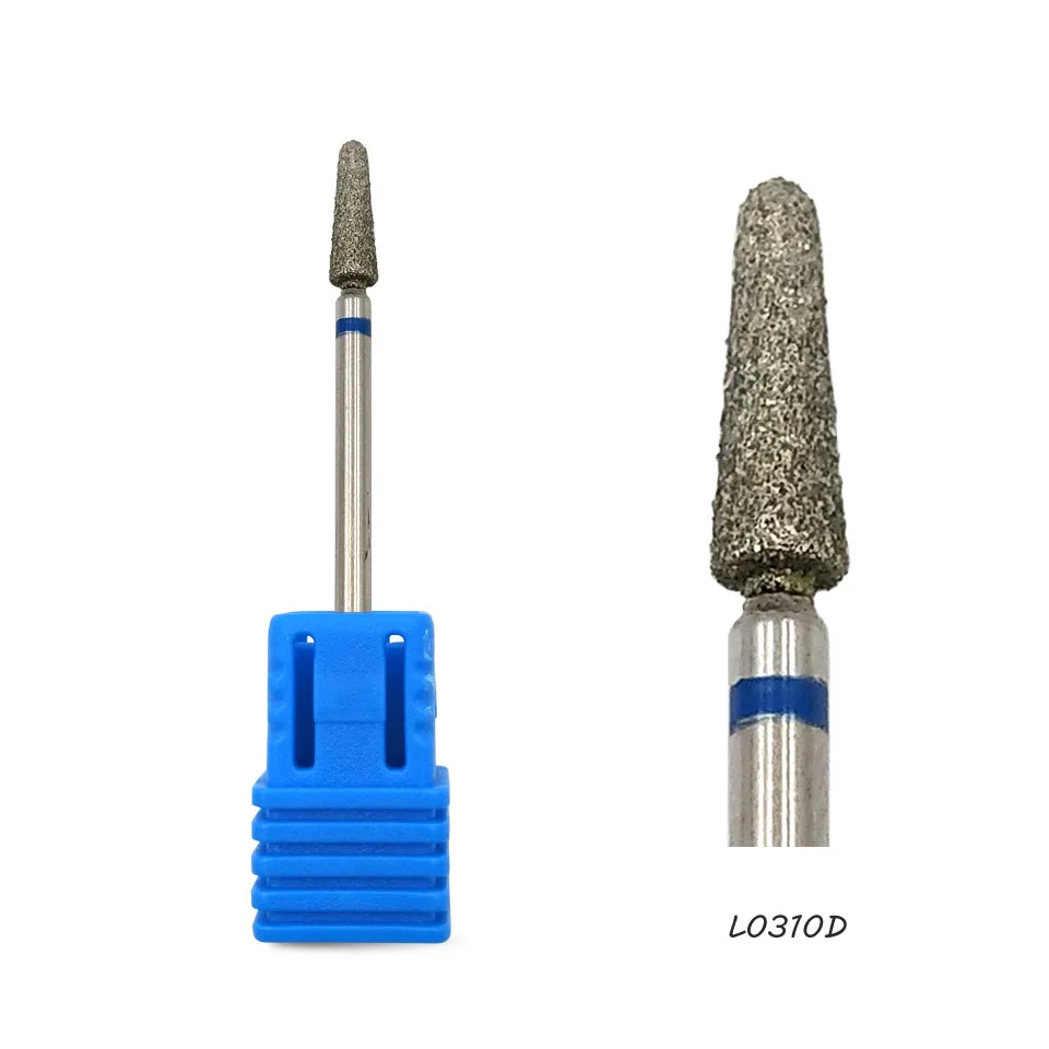 1 шт. алмазная фреза для ногтей HYTOOS вращающаяся удаления кутикулы 3/32 дюйма