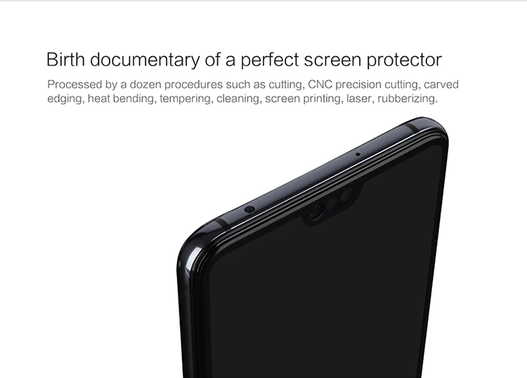 3D изогнутое полное покрытие закаленное стекло для huawei P20 стекло huawei P20 Pro стекло Nillkin CP+ MAX защита экрана Защитная пленка