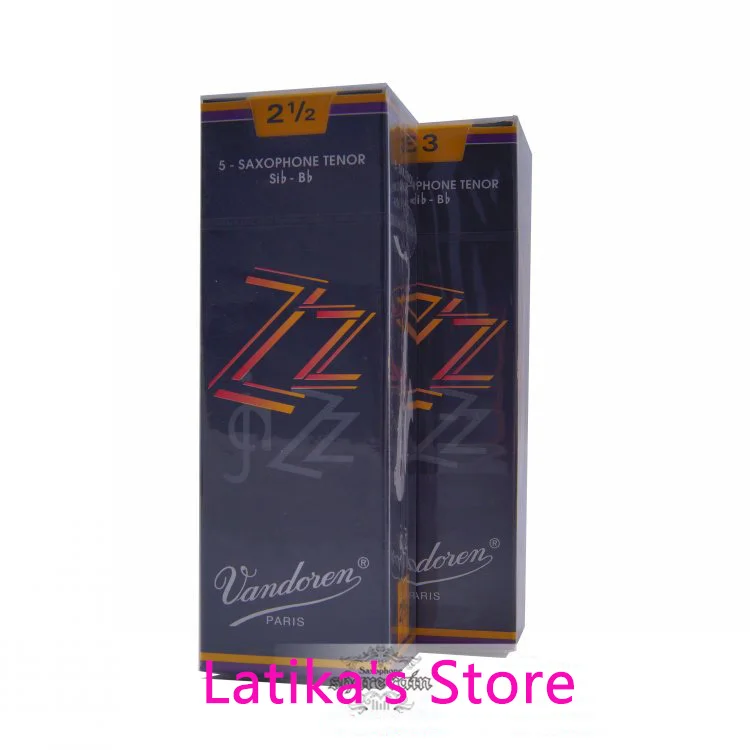 Vandoren JA ZZ Bb тенор саксофон трости 2 5 #3 0 # Box бесплатная доставка|saxophone tenor reeds|vandoren
