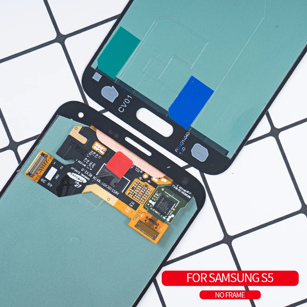 ЖК дисплей SUPER AMOLED для Samsung Galaxy S5 Neo сенсорный экран с дигитайзером в сборе LCD i9600 G900F