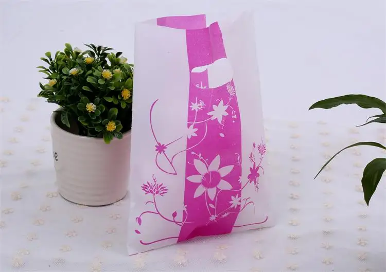 Горячая продажа 100 шт маленький цветочный пластиковый пакет 15х20 см конфетные