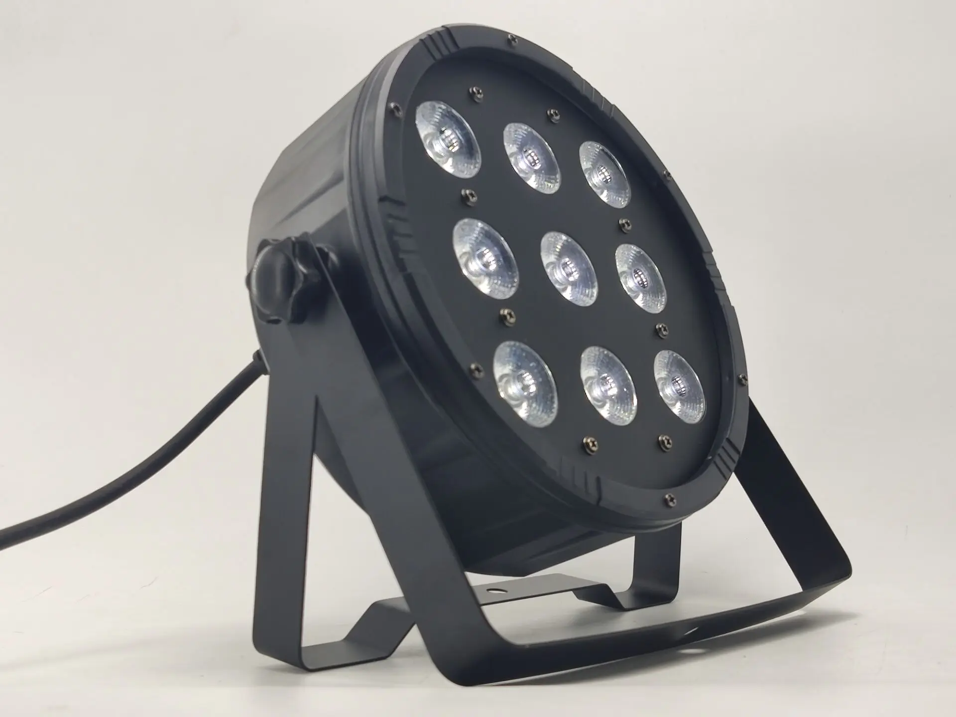 8 шт./9X12W RGBW LED PAR свет + кейс для полета DMX512 управление диско профессиональная сцена
