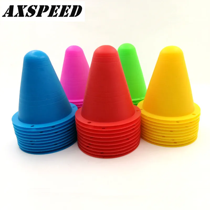 AXSPEED мягкие тренировочные дорожные конусы Pylons для Sakura D3 CS Axial 1:10 Радиоуправляемый