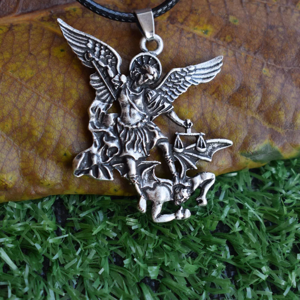 Подвеска SanLan Archangel St.Michael Protect Me Saint Shield русская подвеска orhodox|Цепочки| |