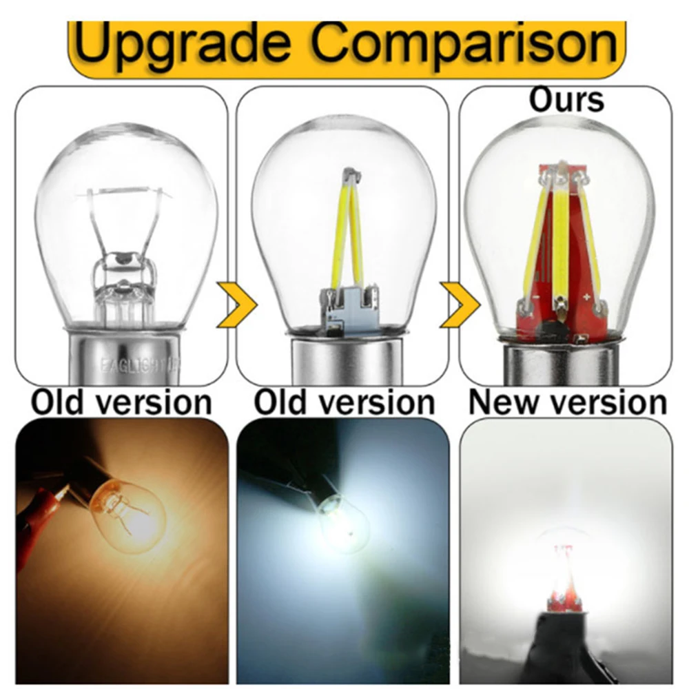 1 шт 1156 1157 4 светодиодный нити BAY15D автомобиля обратный резервный стоп лампочка для фонарей стоп-сигналов строб вспышки сигнальная лампочка