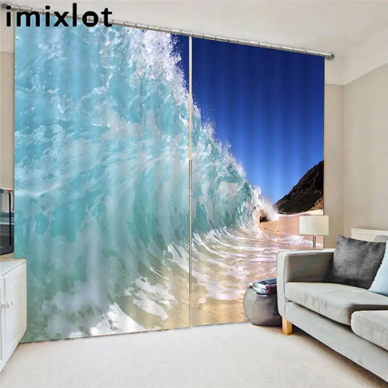 U Imixlot 166*150 см, Затемненные занавески для спальни, гостиной, детской комнаты, с рисунком, занавески, оконные аксессуары - Цвет: U