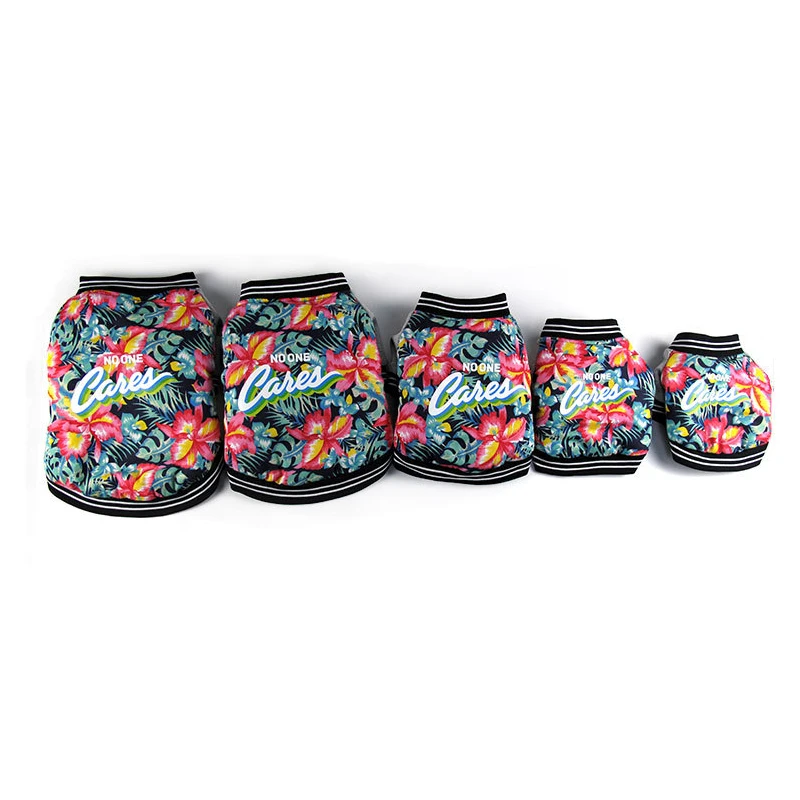 Новая модная одежда для собак пальто Гавайских питомцев теплая куртка домашних