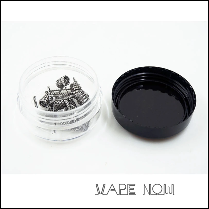 10 штук кор. RDA готовые катушки HJS лестница 0.25ohm нагревательное сопротивление для