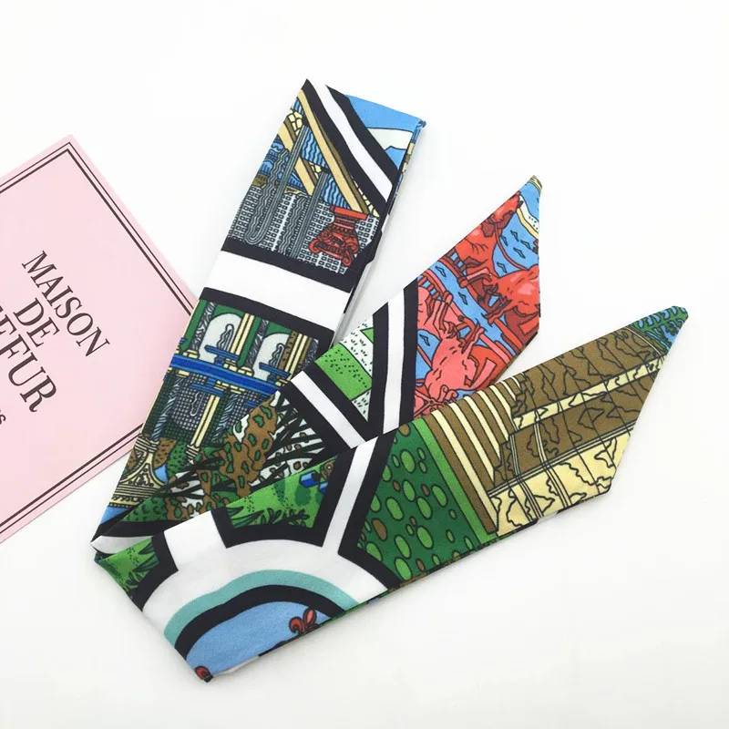 New Fashion Print Turban Headband for Women Hair Accessories Stretch Hairbands Girls Headwear Headbands Head Wrap Band Bandanas | Украшения