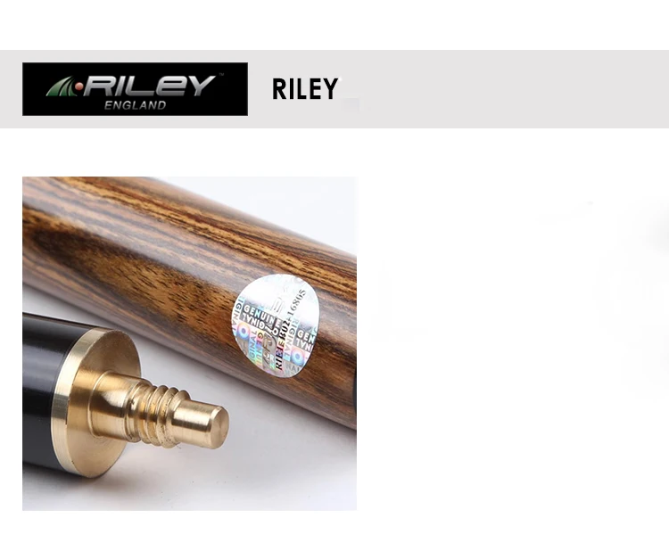 RILEY RES-400 3/4 снукер кий предназначен для спортсмена высокого класса бильярдный кий комплект палка с Райли чехол с расширением 9,5 мм олень наконечник