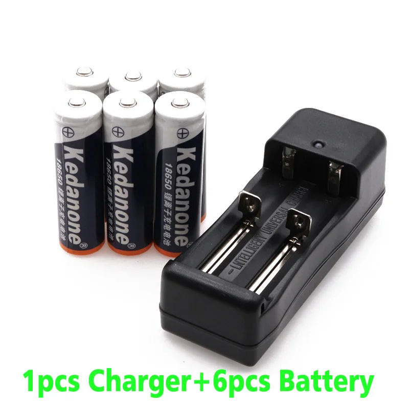 Новые 3 7 V 18650 батареи 12000mAh литий-ионная аккумуляторная батарея для фонарика +
