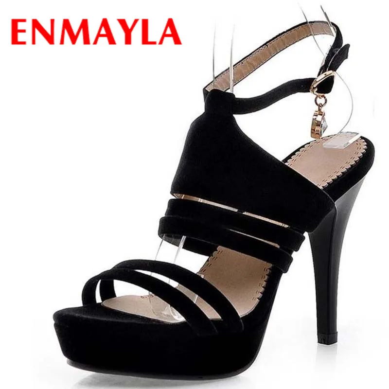 ENMAYLA/Новые летние сандалии пикантные Модные женские гладиаторы на платформе