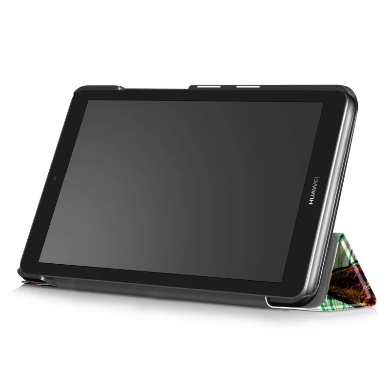 Dulcii чехол для huawei MediaPad T3 7 пакета(ов) рисунком искусственная кожа Tri-fold t3 0 дюймов