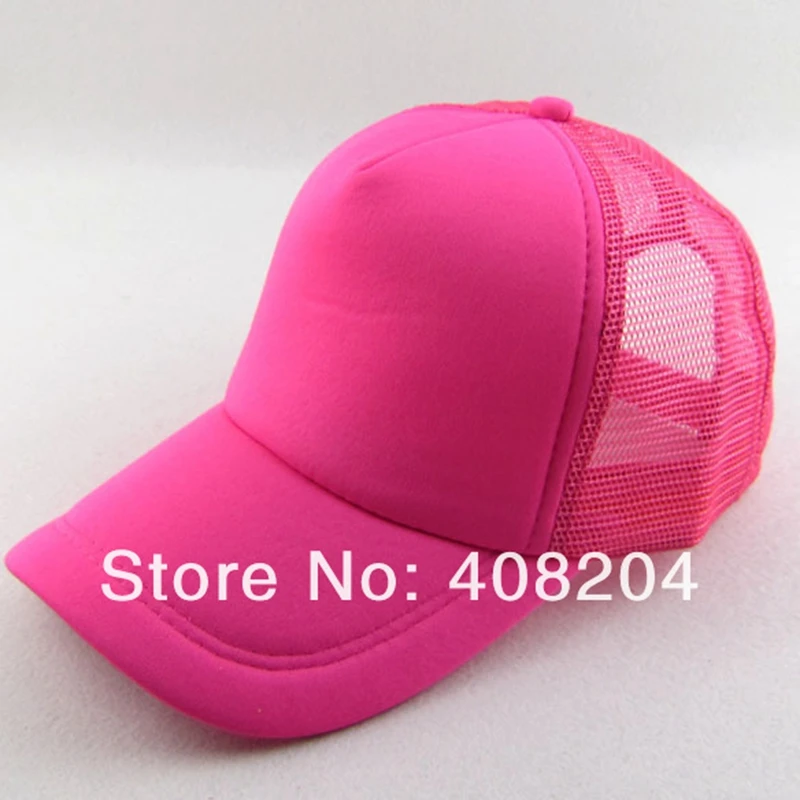 Оптовая Неон Люминесцентная сетки бейсболки шапка 6 цветов 5 шт./лот|baseball hat cap|baseball