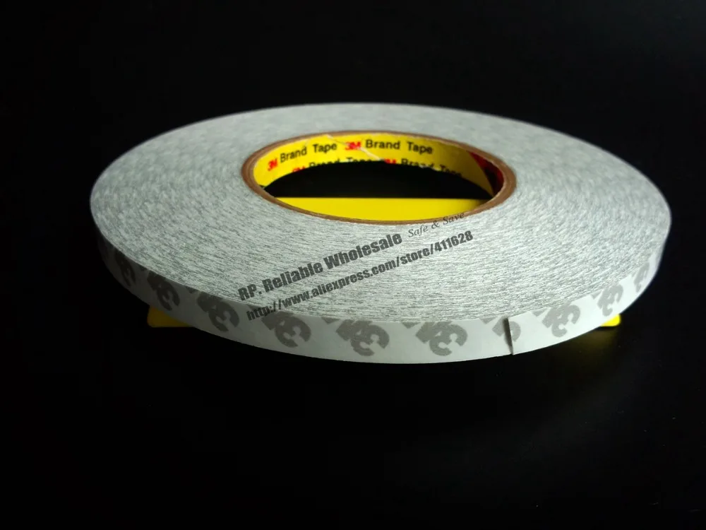 

(37mm *50M) 3M9080 Two Sides Adhesive Tape for Cellphone Tablet Panel Screen Bond, FPC Cable Mount, 'Die Cut Accept', Free Ship