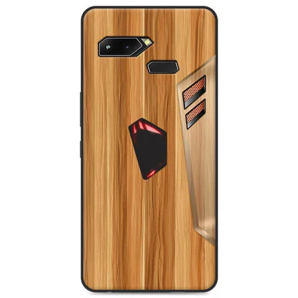 "6,0 для ASUS ROG Phone ZS600KL чехол деревянный камень стиль Мягкий силиконовый чехол для ASUS ROG Cover для ASUS ROG Phone Z01QD