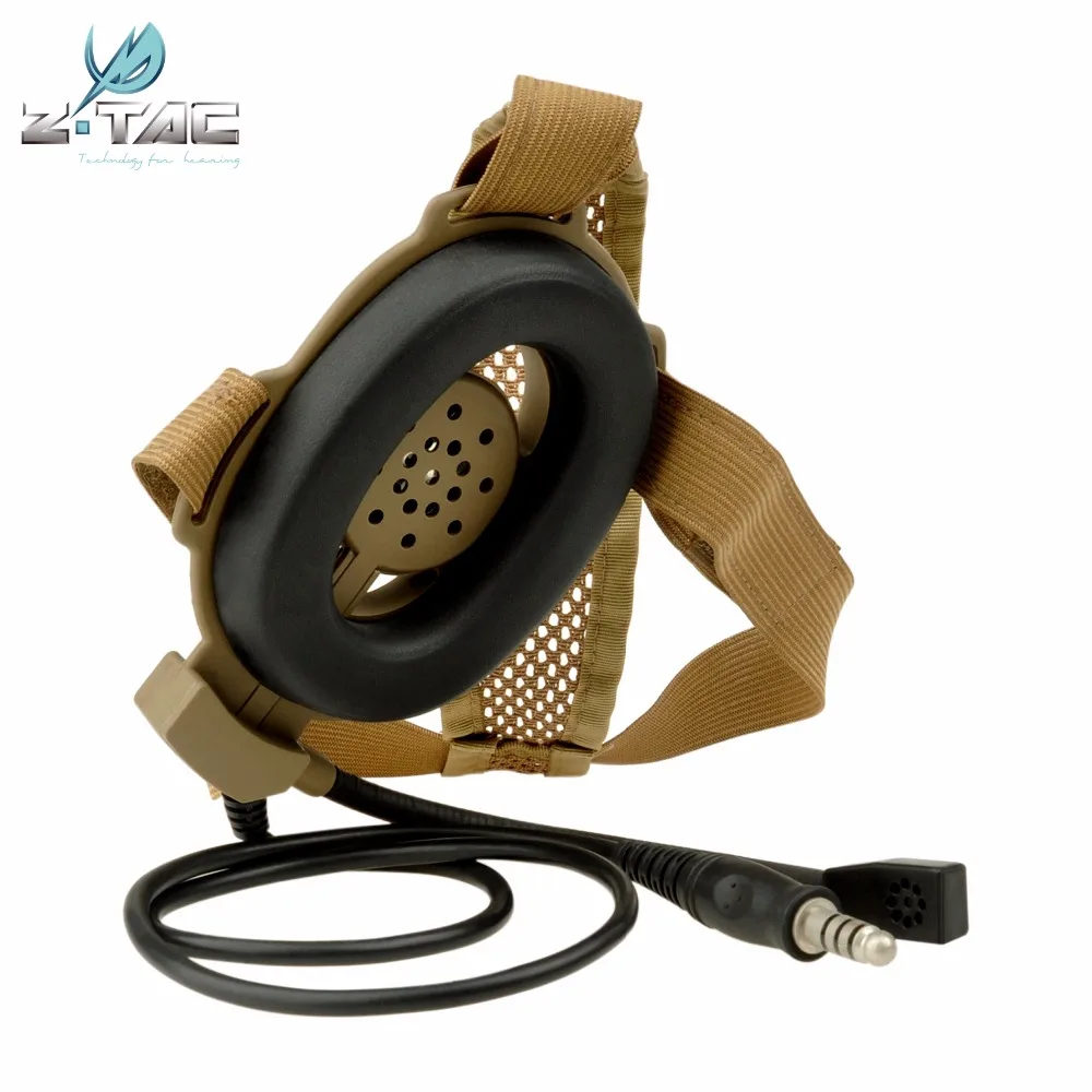 Z Тактический airsofte Боуман элита II Гарнитура с Peltor PTT для прослушивания Kenwood Z-TAC наушники Airsoft Z027+ Z112