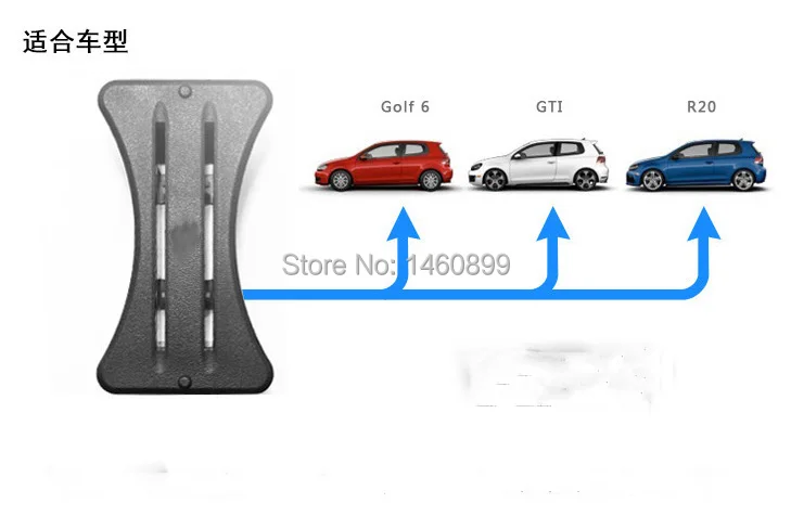 Центральный Автомобильный держатель для карт и монет слот GOLF 6 VI GTI R modle