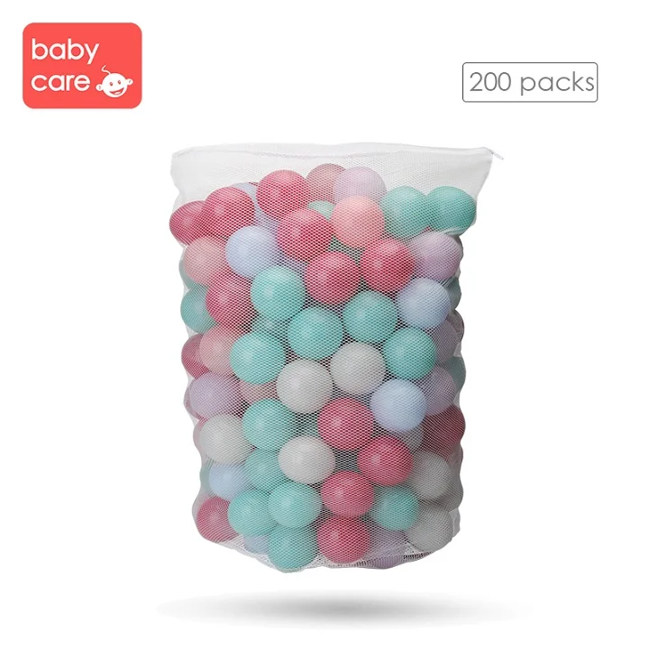 200pcs Красочный Океанский шар, экологически чистые воздушные шары для снятия стресса, игрушка для малышей, забавный забор, морские шары, бассейн, яма, спортивные игрушки, диаметр 6,5 см - Цвет: 200pcs